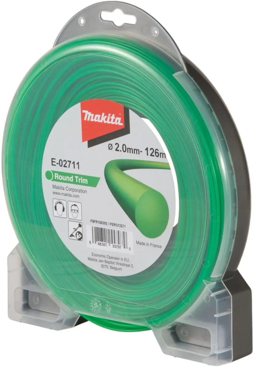 Makita UR 002 G Ronde Trimdraad 2,0mm - 126m - afbeelding 4 van 5