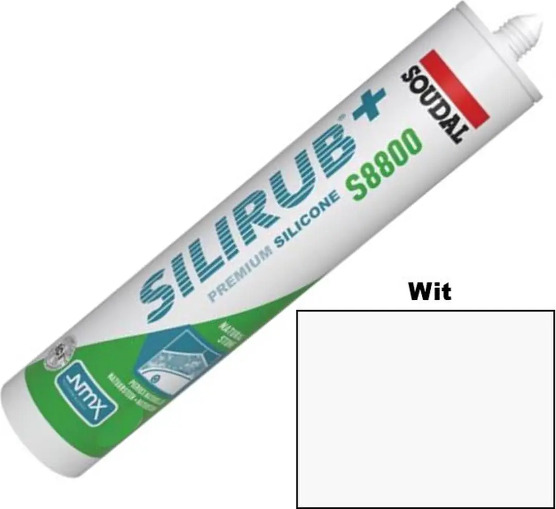 Soudal Silirub+ S8800 Natuursteen