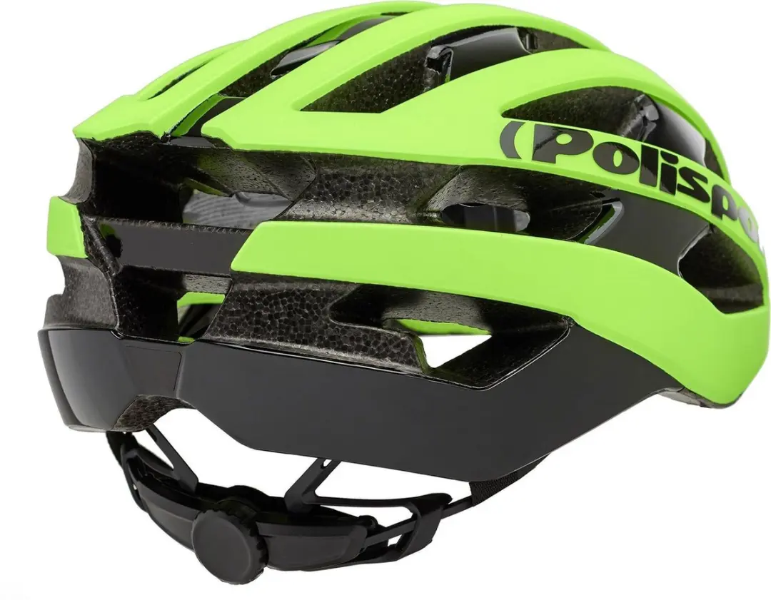 Polisport Light Pro Helm M/L - 10 Stuks - Fluorescerend geel mat