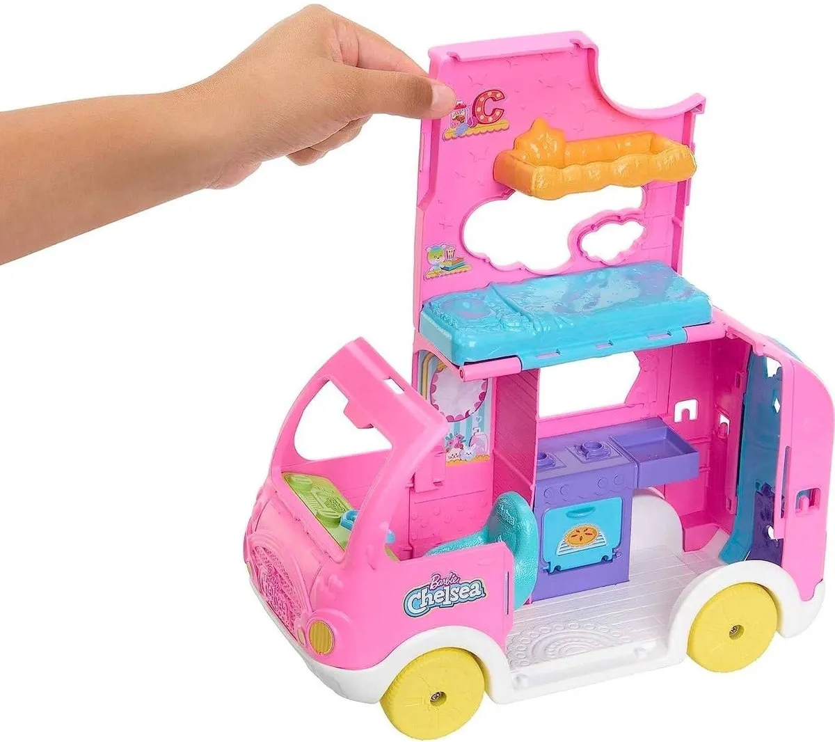 Barbie Chelsea Camper Speelfigurenset - Multicolour