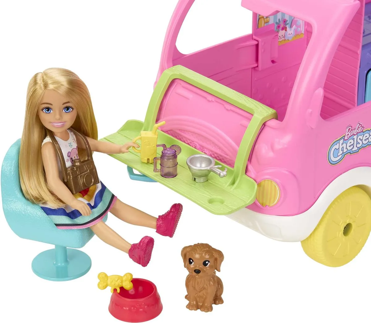 Barbie Chelsea Camper Speelfigurenset - Multicolour