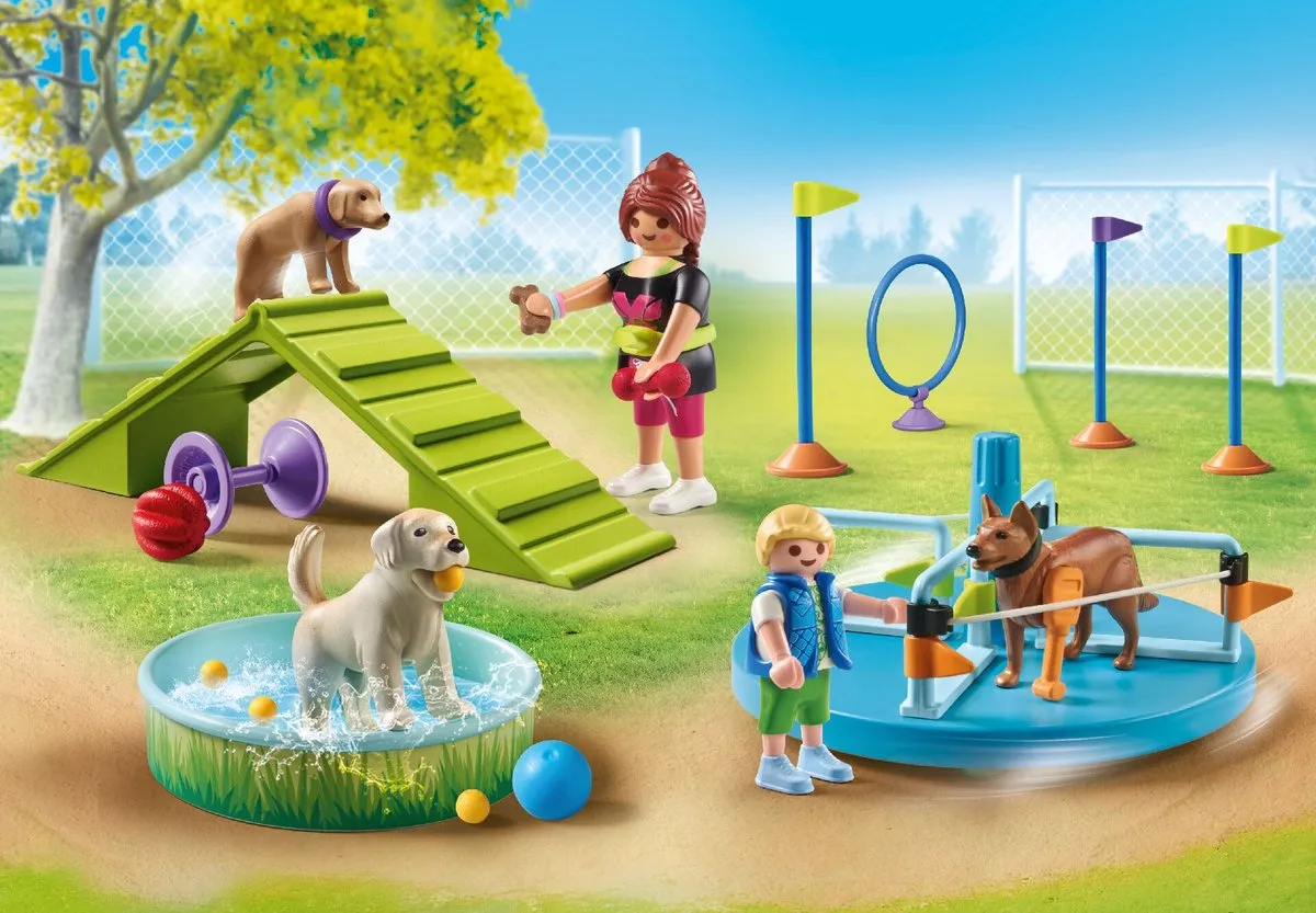 Playmobil My Life Hondenpark 71745 - Multicolor