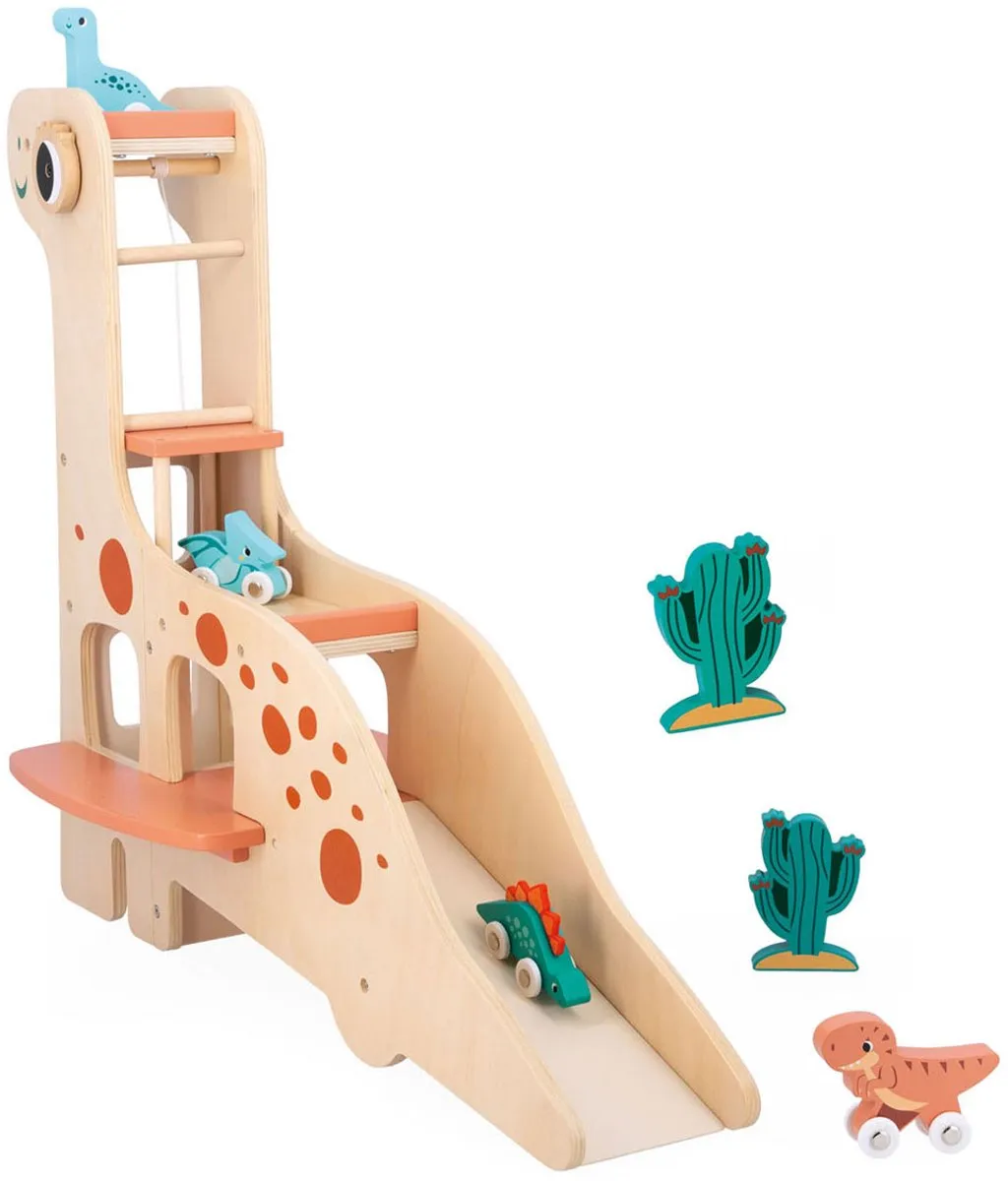 Janod Dino Garage J05835 - Multikleur