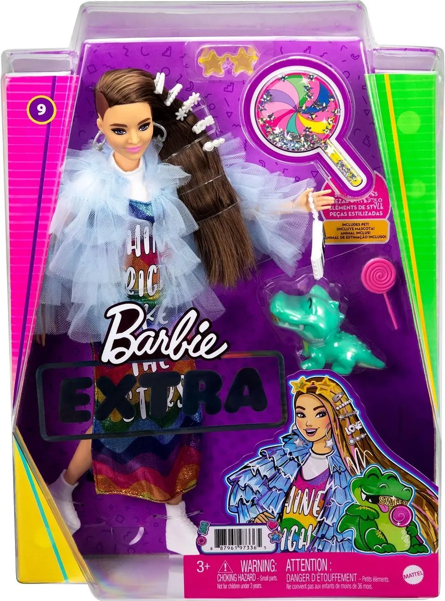 Barbie GYJ78 Modepop - Multikleur - afbeelding 6 van 6
