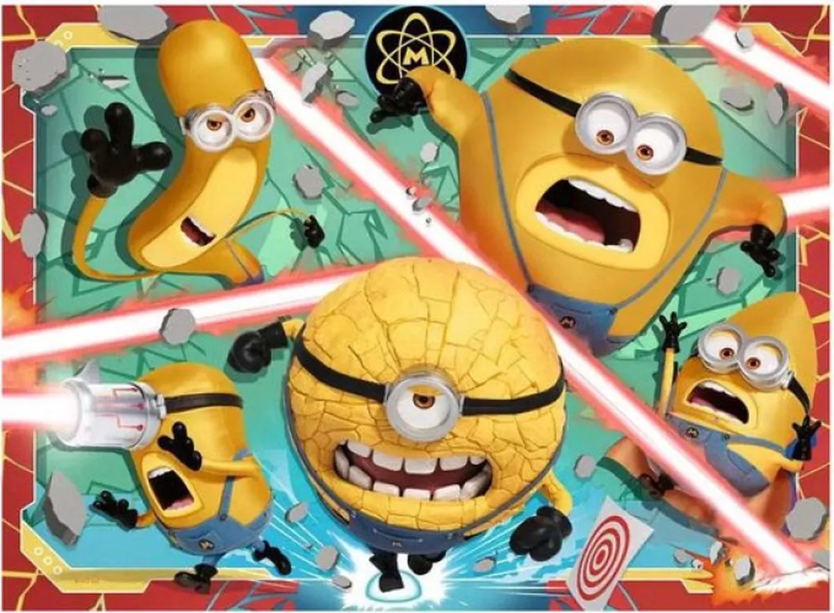 Ravensburger Despicable Me 4 Legpuzzel 100 XXL Stuks - Multicolor