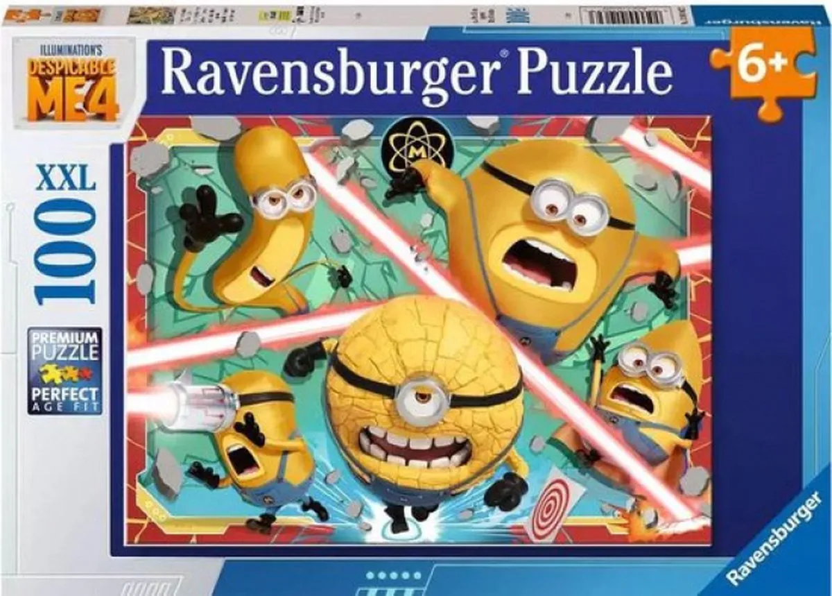 Ravensburger Despicable Me 4 Legpuzzel 100 XXL Stuks - Multicolor
