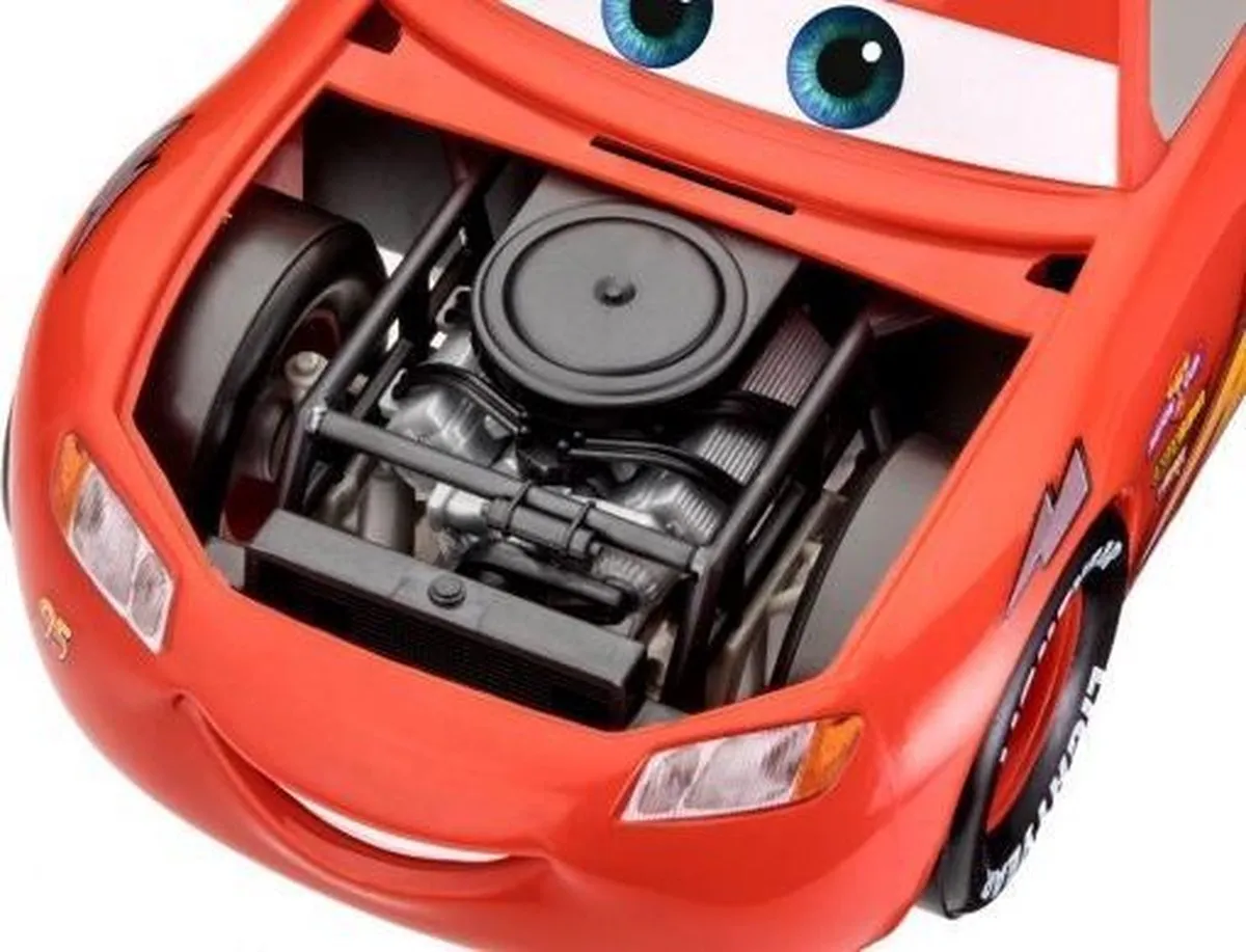 Revell Lightning McQueen Modelbouwset 1:24 - 46 Onderdelen - Rood