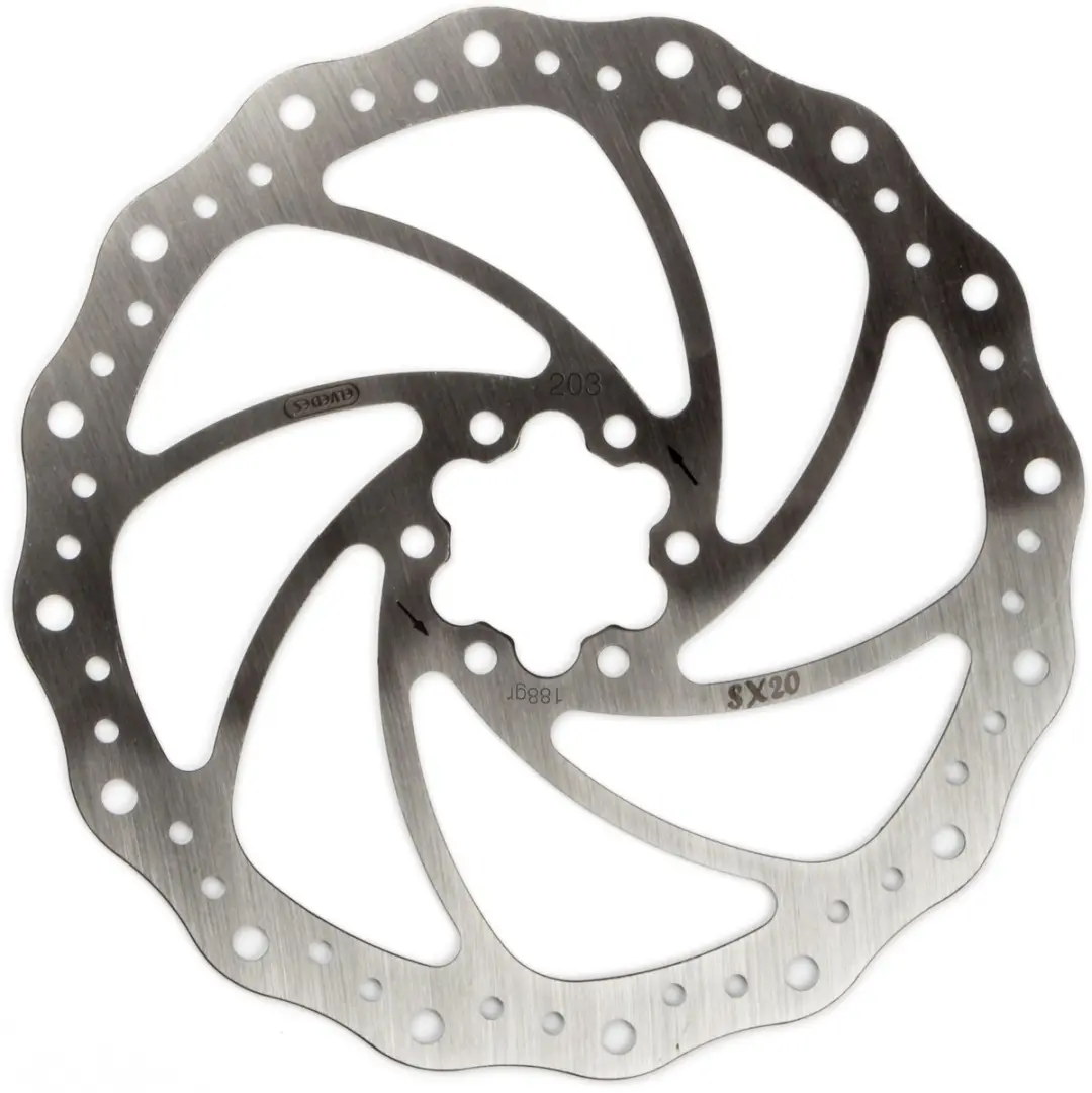Elvedes SX20 Fiets Remschijf RVS Ø203mm