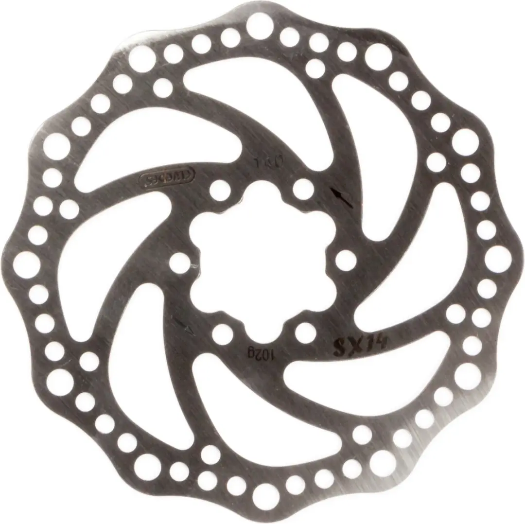 Elvedes SX20 Fiets Remschijf RVS Ø203mm - 6 Boutjes - afbeelding 6 van 6