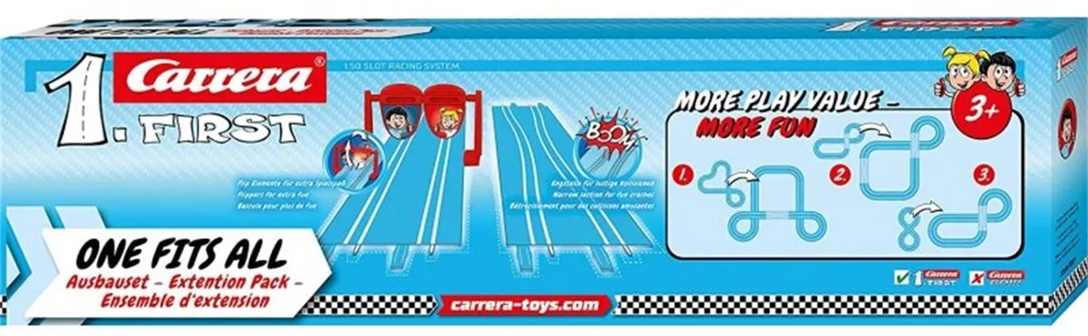 Carrera FIRST CAR20067001 Uitbouwpakket - 5 Stuks - Multi