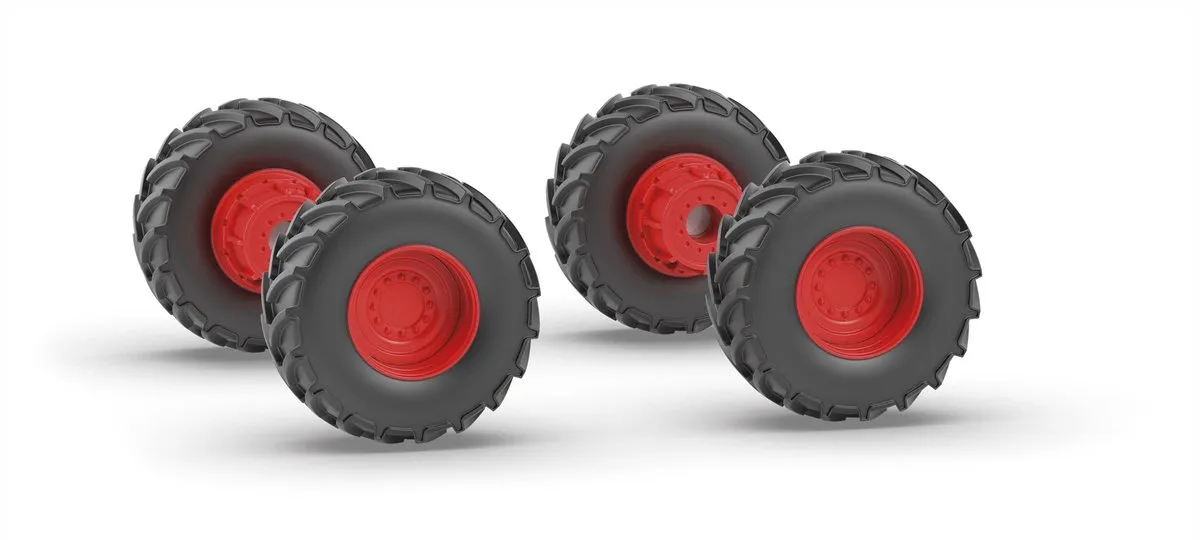 SIKU Claas Xerion 5000 TRAC VC 1:32 Extra Wielen - Multicolor - afbeelding 6 van 6