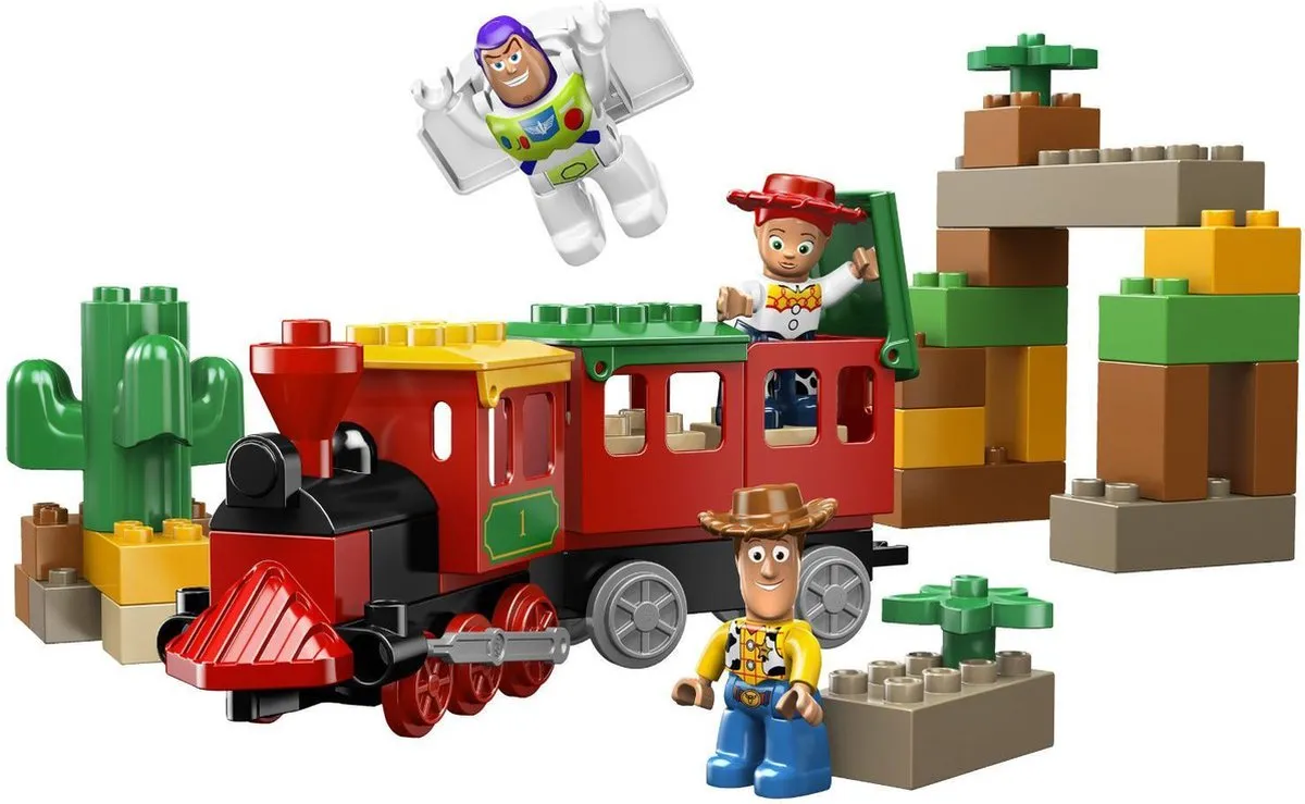 LEGO Duplo Ville Grote Treinjacht 5659 - 39 Stukken - afbeelding 2 van 3