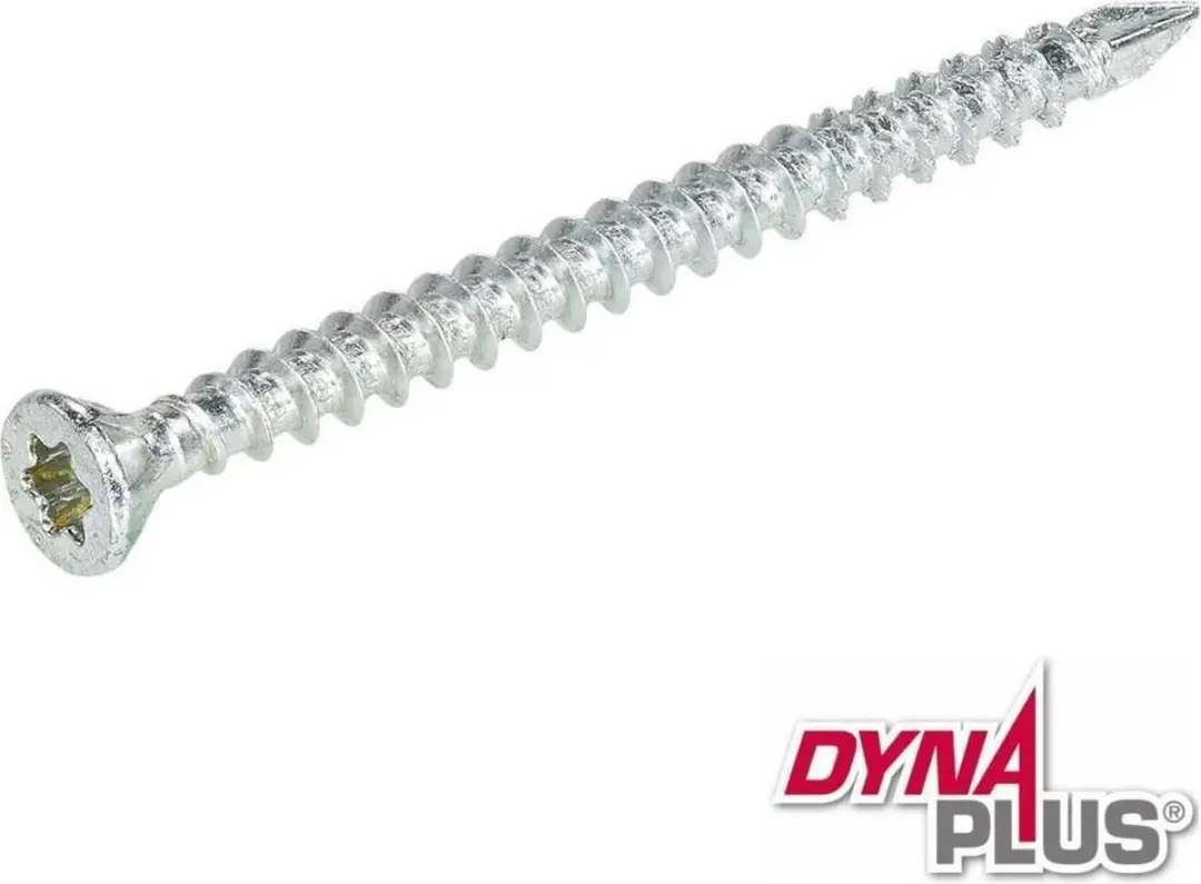 Dynaplus vloerschroeven verzinkt TORX TX-15 platverzonken kop 3,5 x 35 mm 200 st
