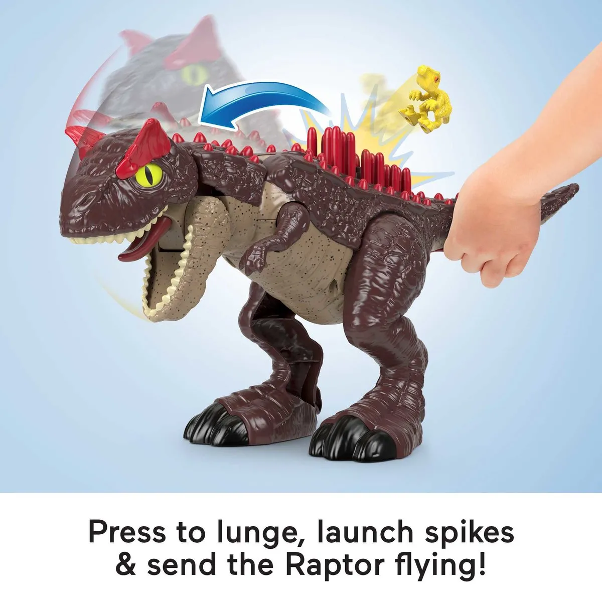 Fisher Price Imaginext Carnotaurus Spike Attack HML42 - Meerkleurig