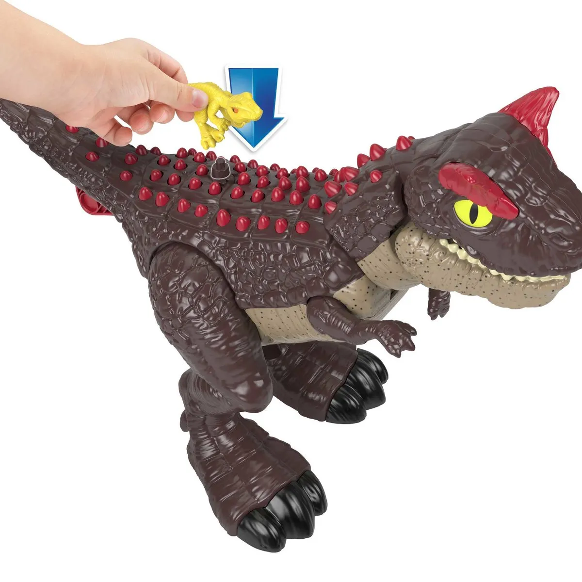 Fisher Price Imaginext Carnotaurus Spike Attack HML42 - Meerkleurig - afbeelding 6 van 6