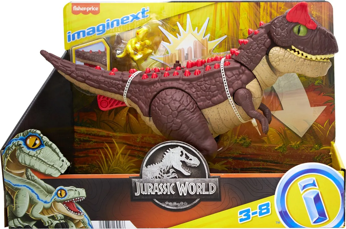 Fisher Price Imaginext Carnotaurus Spike Attack HML42 - Meerkleurig