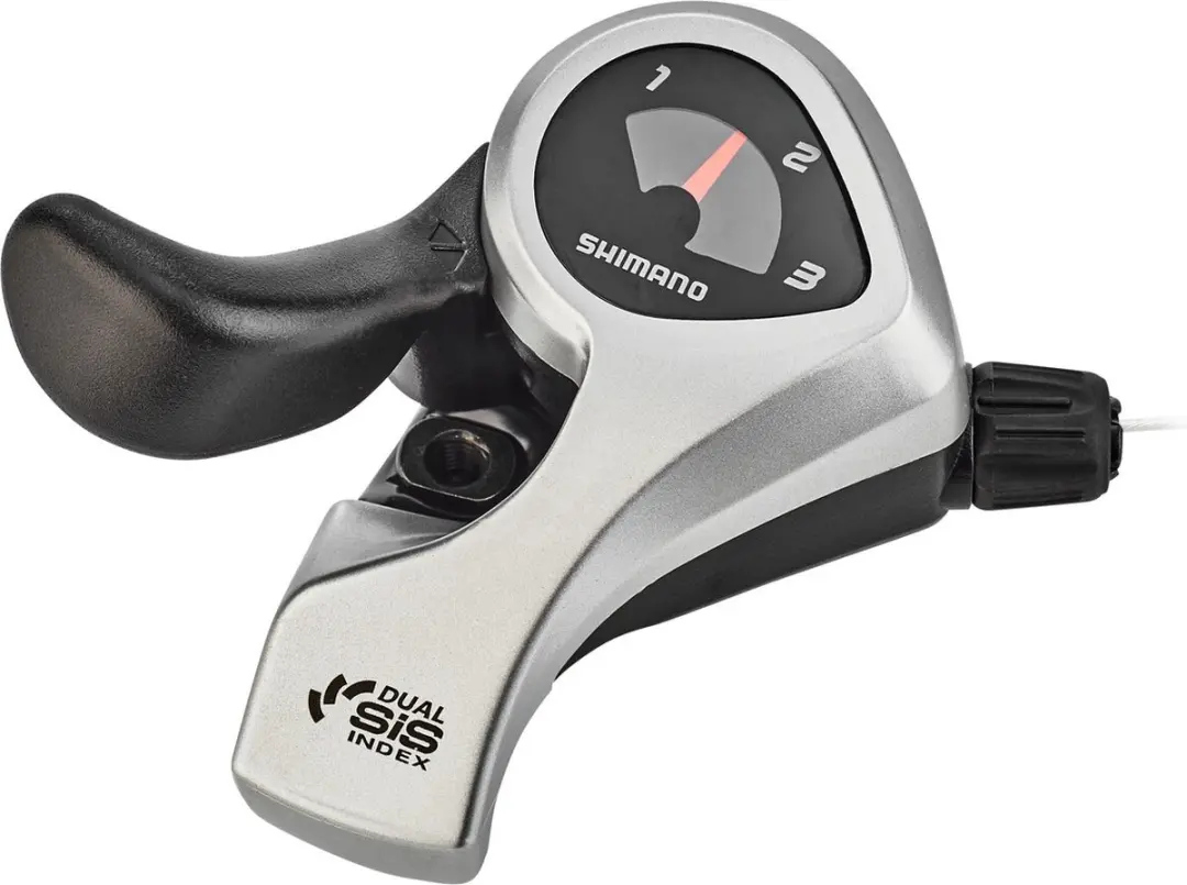 Shimano Versteller links 3 speed ST-TX50 zwart/zilver