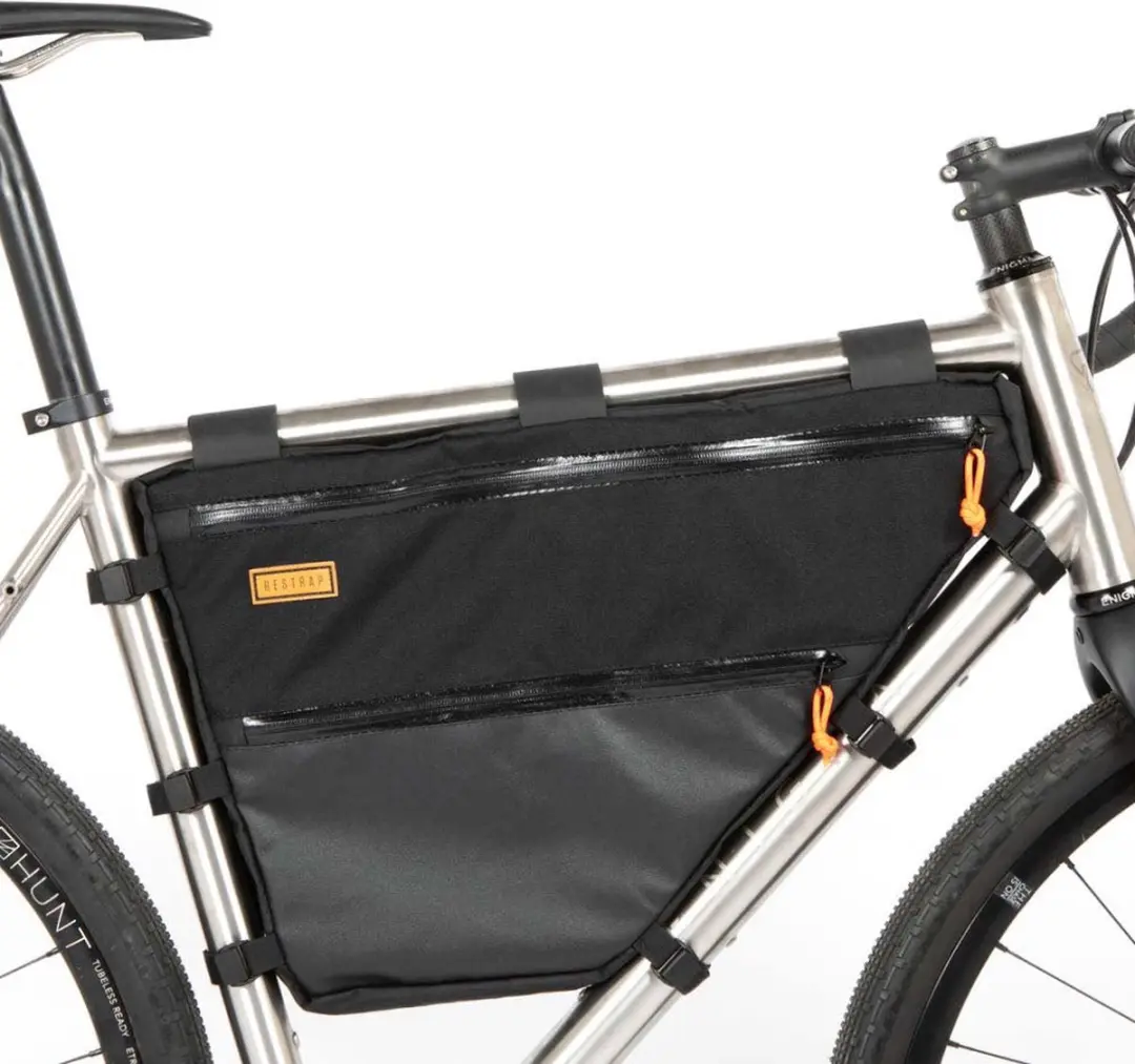 Restrap Full Frametas 9L - Racefiets - Zwart - afbeelding 2 van 6