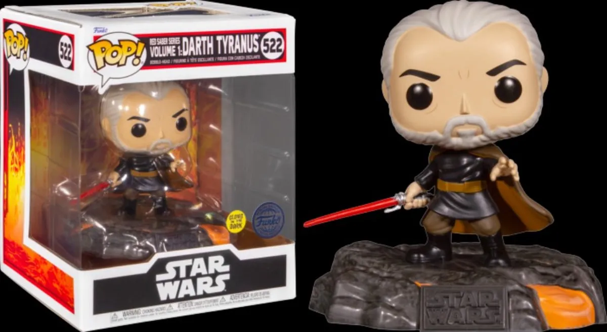 Funko Pop! Darth Tyranus Red Saber Series Volume 1