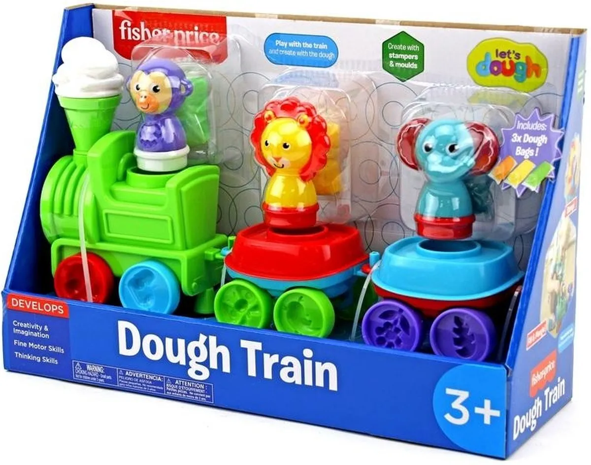 Fisher-Price Trein Boetseerklei - Multi Colour