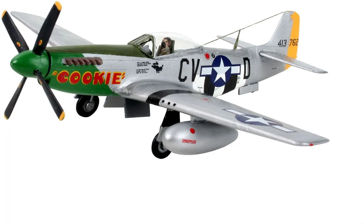 Revell 04148 P-51D Mustang Modelbouwpakket - 1:72 - Militair vliegtuig - Multi