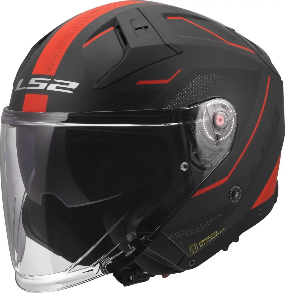 LS2 OF603 Infinity II Veyron Open-Face Helm -