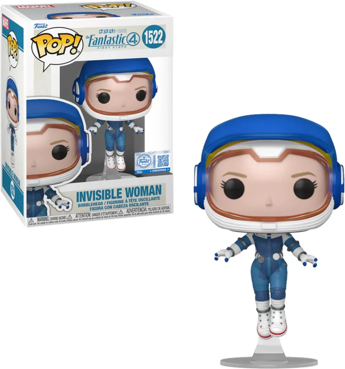 Funko Pop! Fantastic Four Invisible Woman #1522