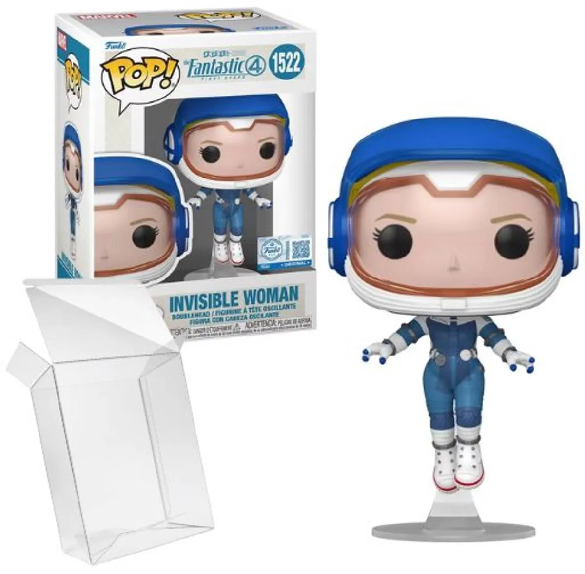 Funko Pop! Fantastic Four Invisible Woman #1522 - Multicolor