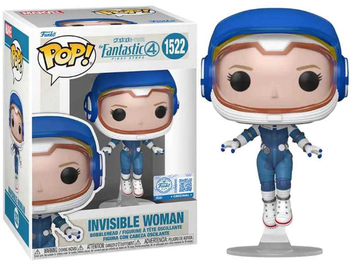 Funko Pop! Fantastic Four Invisible Woman #1522 - Multicolor
