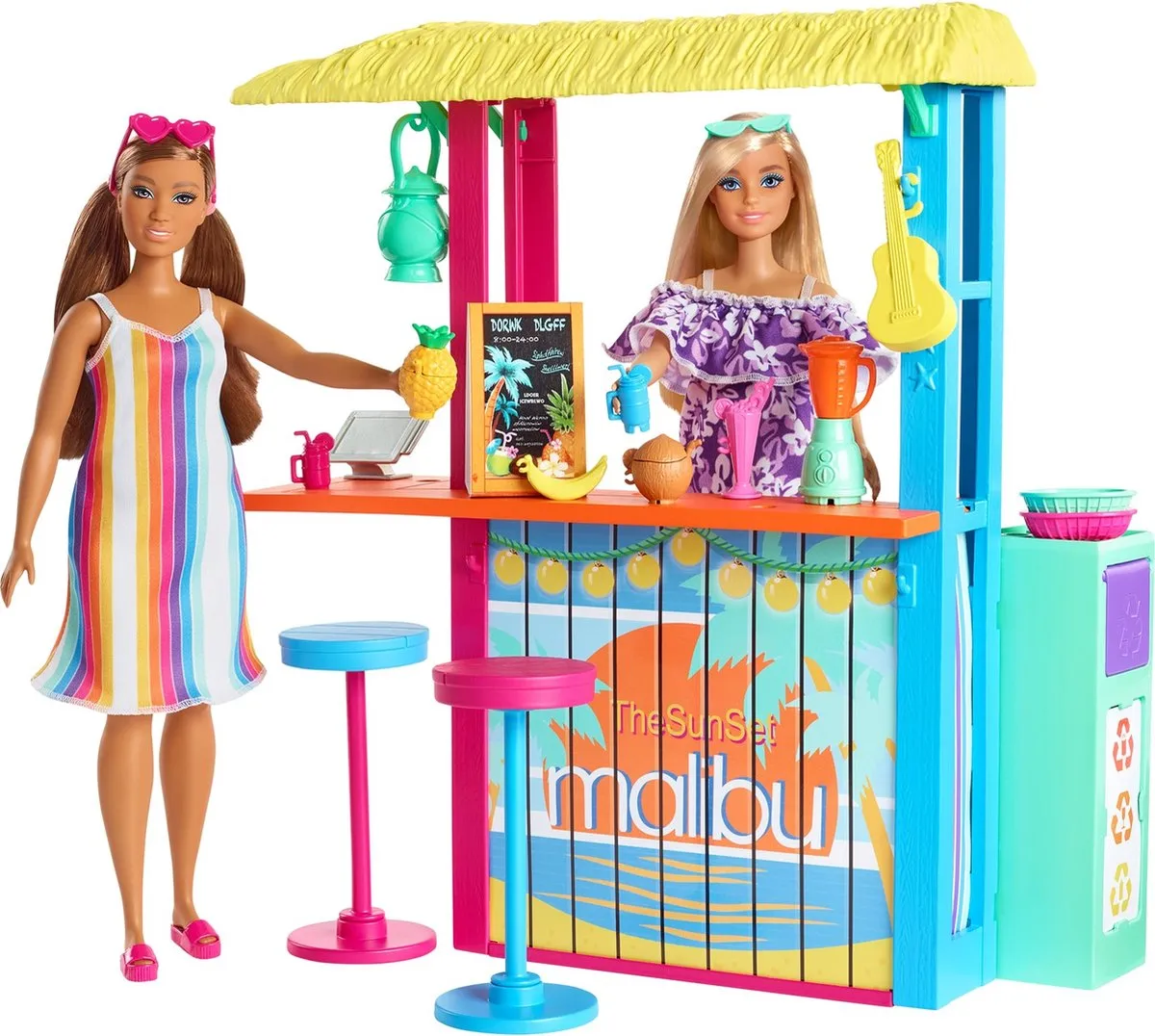 Barbie Loves The Ocean Beach Shack Meubels - Meerkleurig - afbeelding 6 van 6