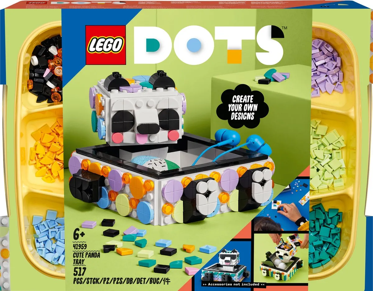 LEGO DOTS Panda-opbergbakje 41959