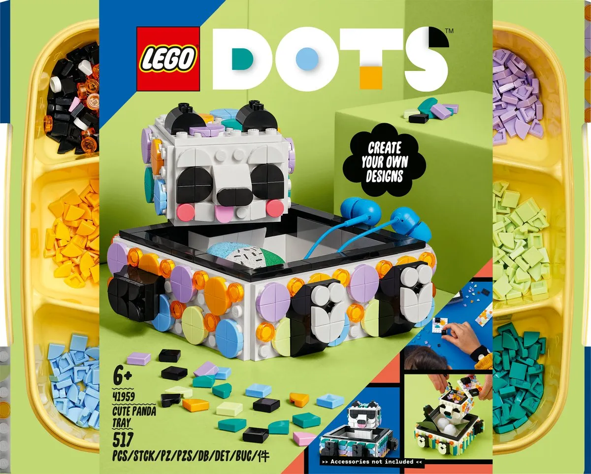 LEGO DOTS Panda-opbergbakje 41959