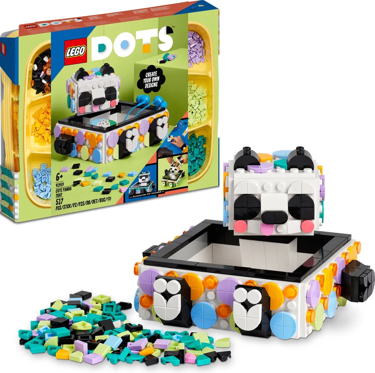 LEGO DOTS Panda-opbergbakje 41959