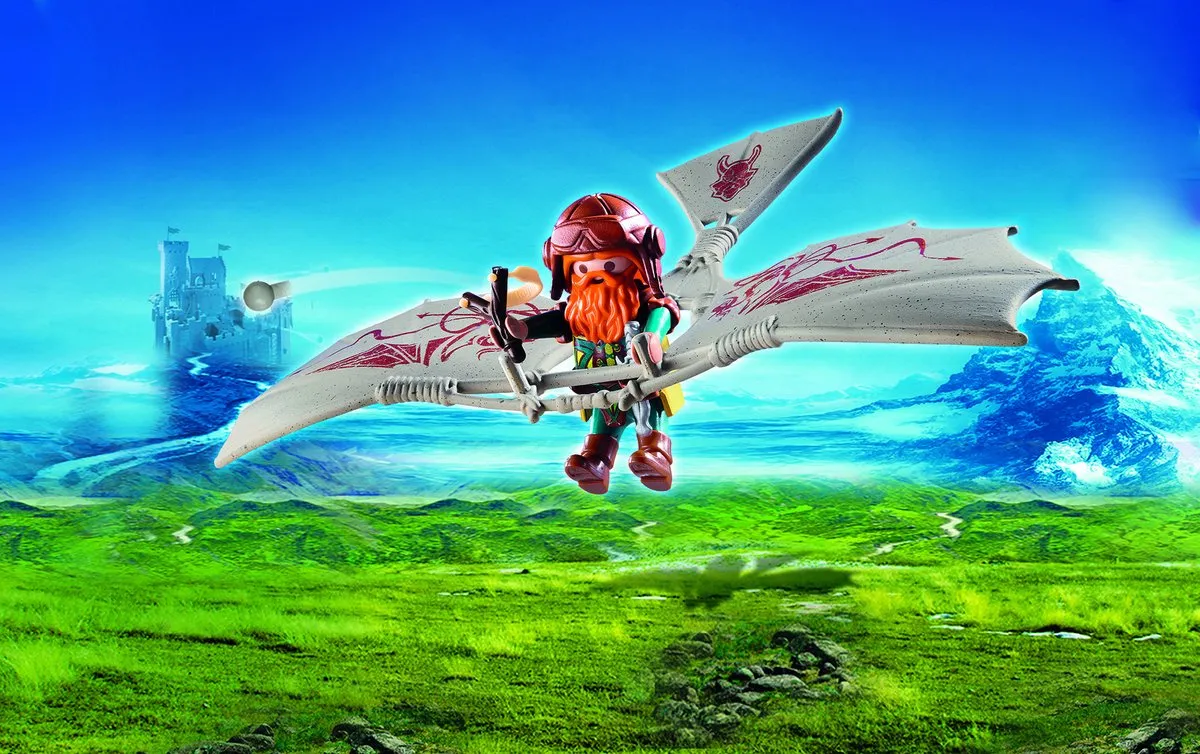 Playmobil Dwergzweefvlieger 9342 - Multicolor