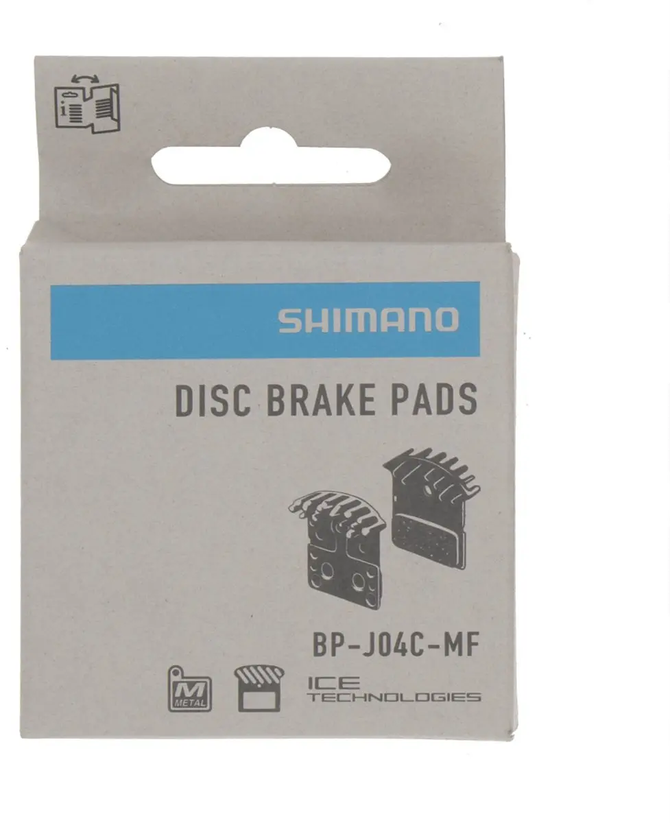 Shimano J04C Schijfremblokset - Met koelvinnen - afbeelding 4 van 6