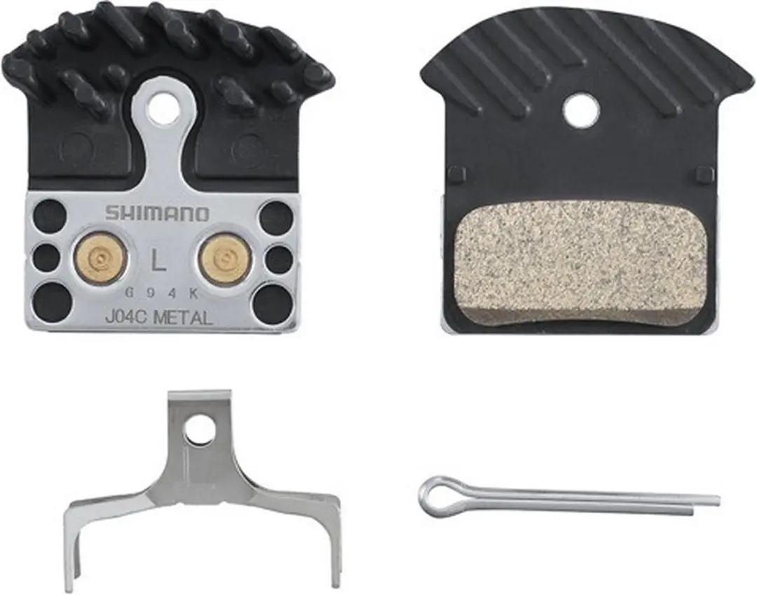 Shimano J04C Schijfremblokset - Met koelvinnen - afbeelding 6 van 6