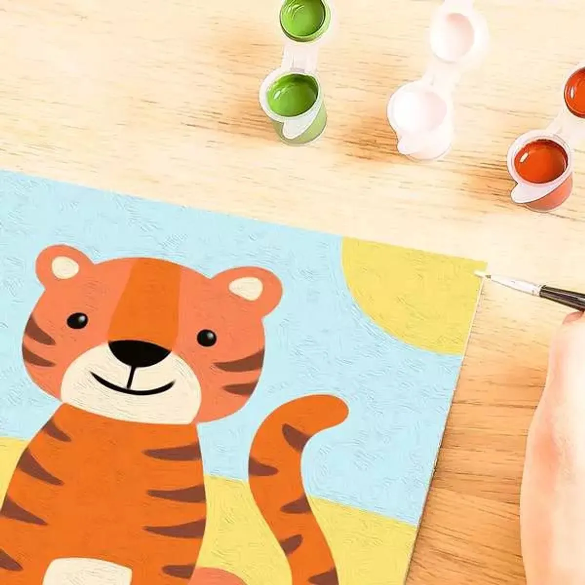 Ravensburger CreArt Wild Tiger Schilderen op Nummer - Meerkleurig