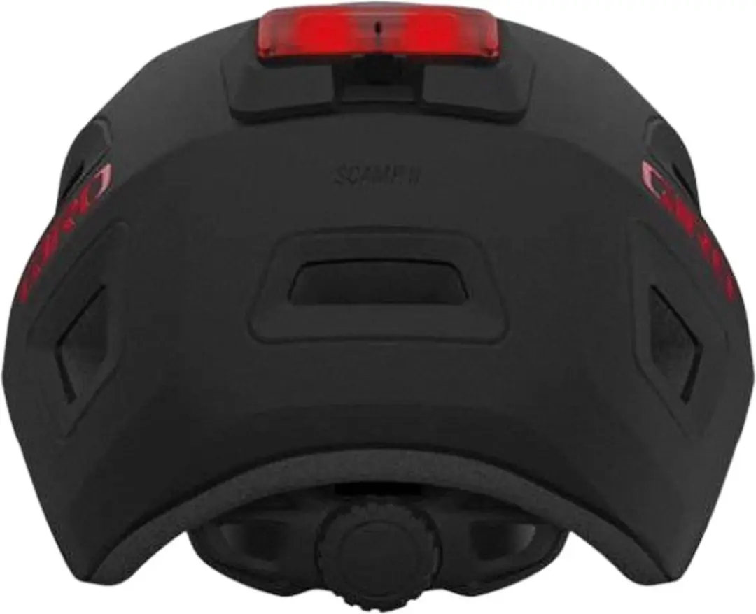 Giro Scamp II Helm Junior - S - Zwart/Rood - afbeelding 2 van 6