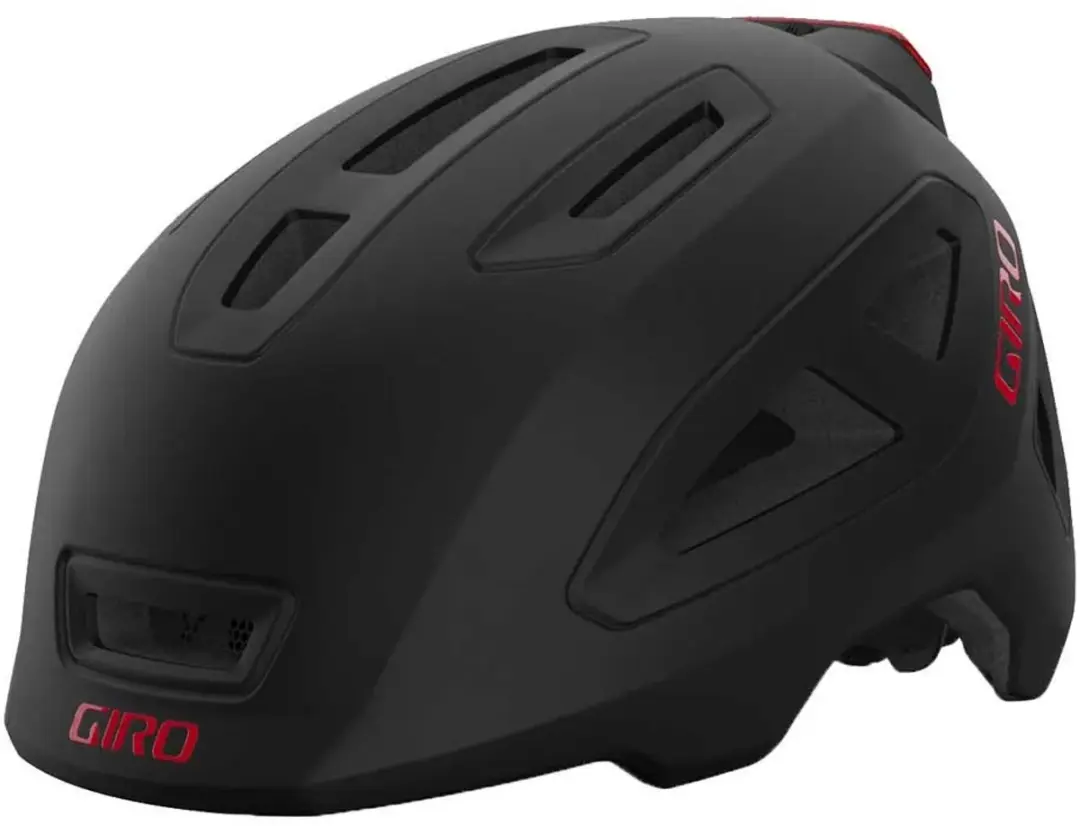 Giro Scamp II Helm Junior - S - Zwart/Rood - afbeelding 6 van 6