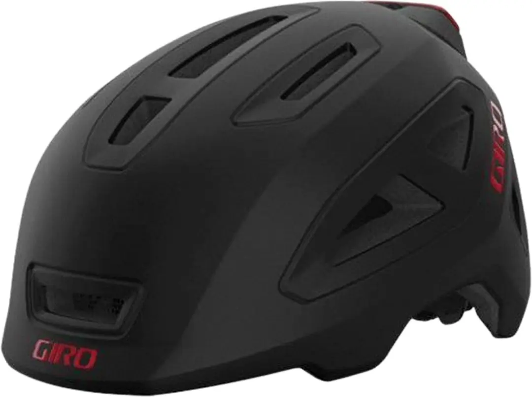 Giro Scamp II Helm Junior - S - Zwart/Rood - afbeelding 4 van 6