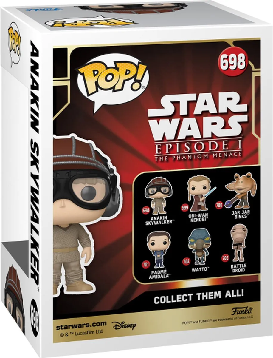 Funko Pop! Anakin Skywalker Star Wars Episode I 76015 - Multicolor