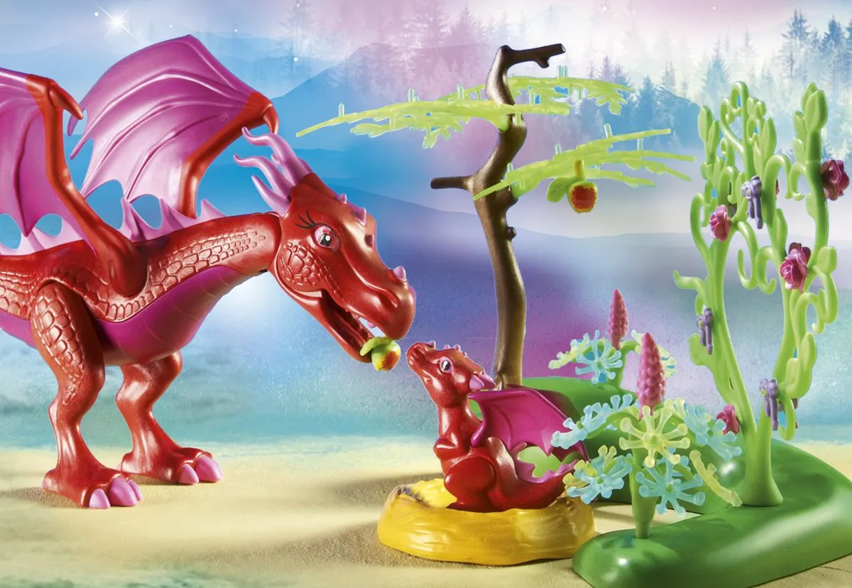 Playmobil Fairies Drakenmoeder met baby 71586