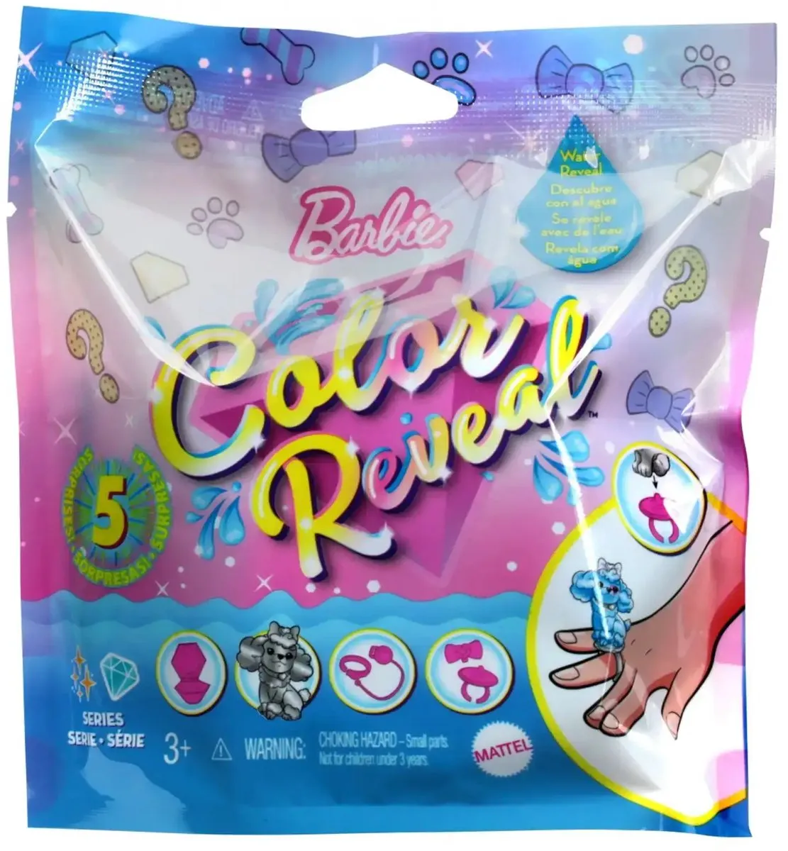 Barbie Color Reveal Pets Shimmer e23fe