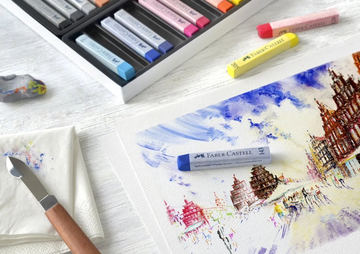 Faber-Castell Creative Studio Pastelkrijt 36 Stuks - Multicolor