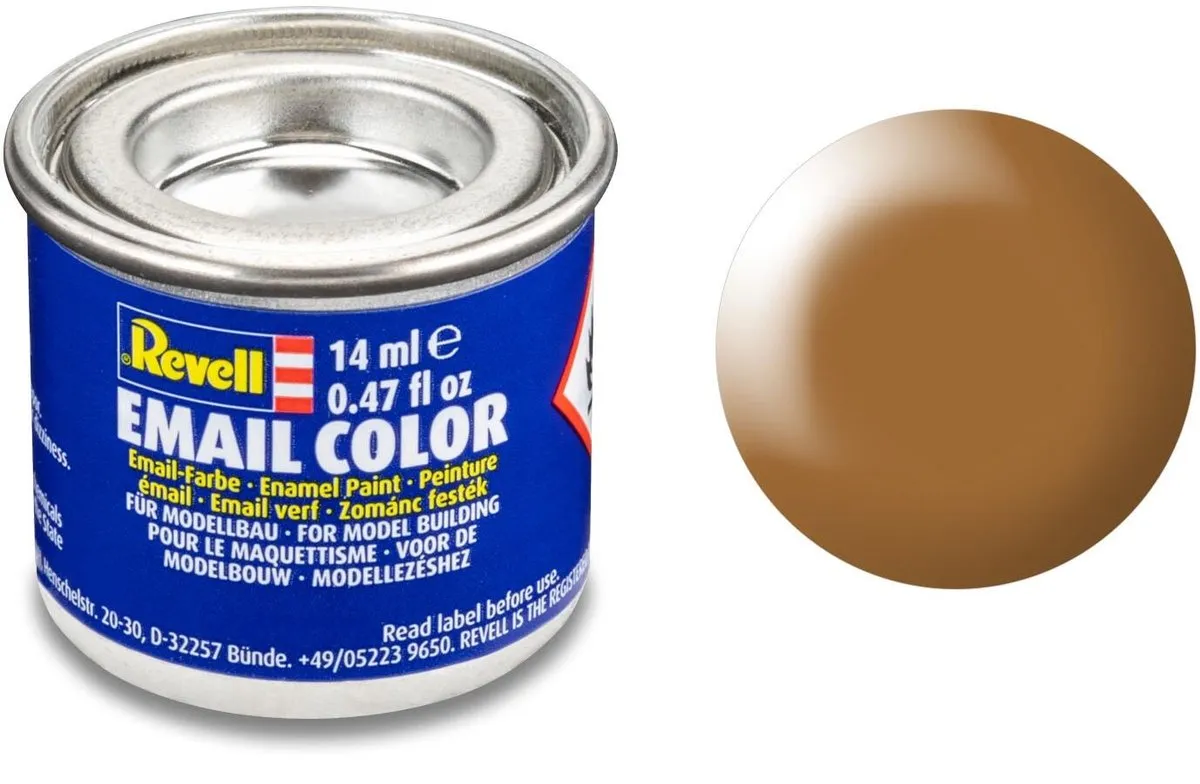 Revell Hobbyverf #382 Wood Brown Enamel 14ml