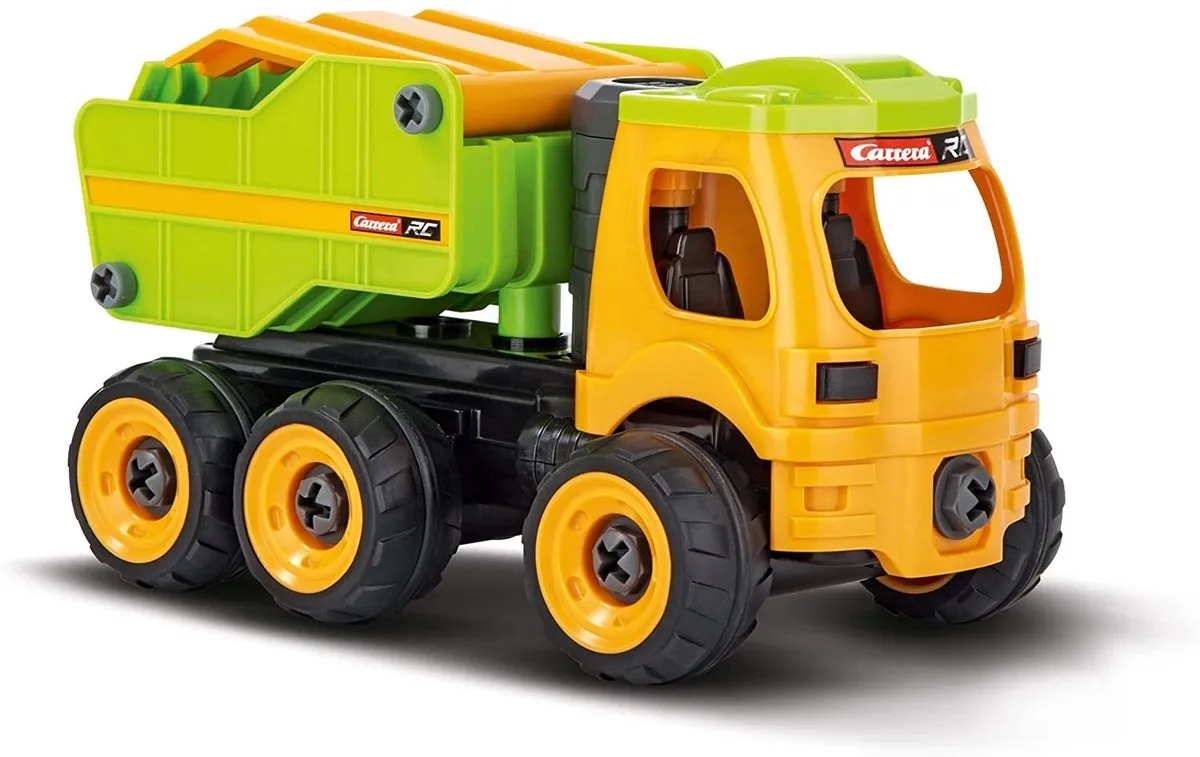 Carrera RC Kiepwagen 25,4cm - Groen/Geel - 2-delig