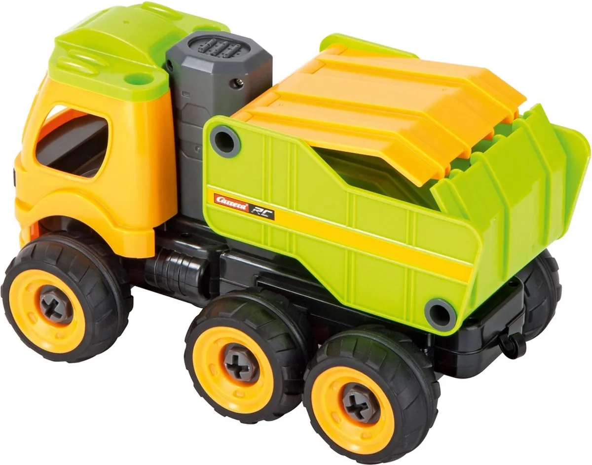 Carrera RC Kiepwagen 25,4cm - Groen/Geel - 2-delig
