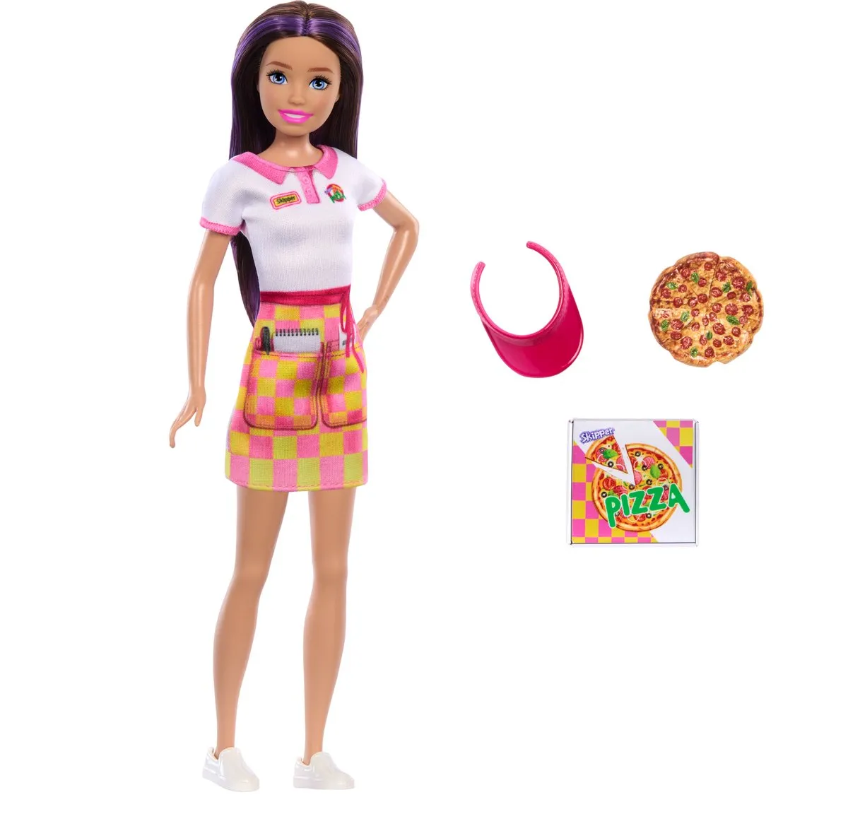 Barbie Skippe Pizzaserveerster HTK36 - Meerkleurig