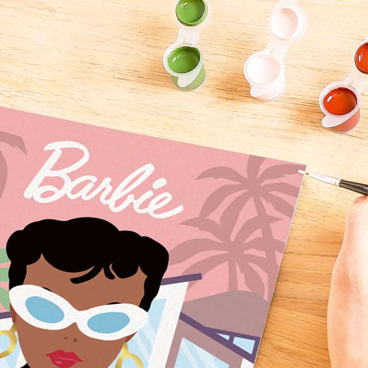 Ravensburger Schilderen op Nummer Barbie 1959 Creatief Pakket - Meerkleurig