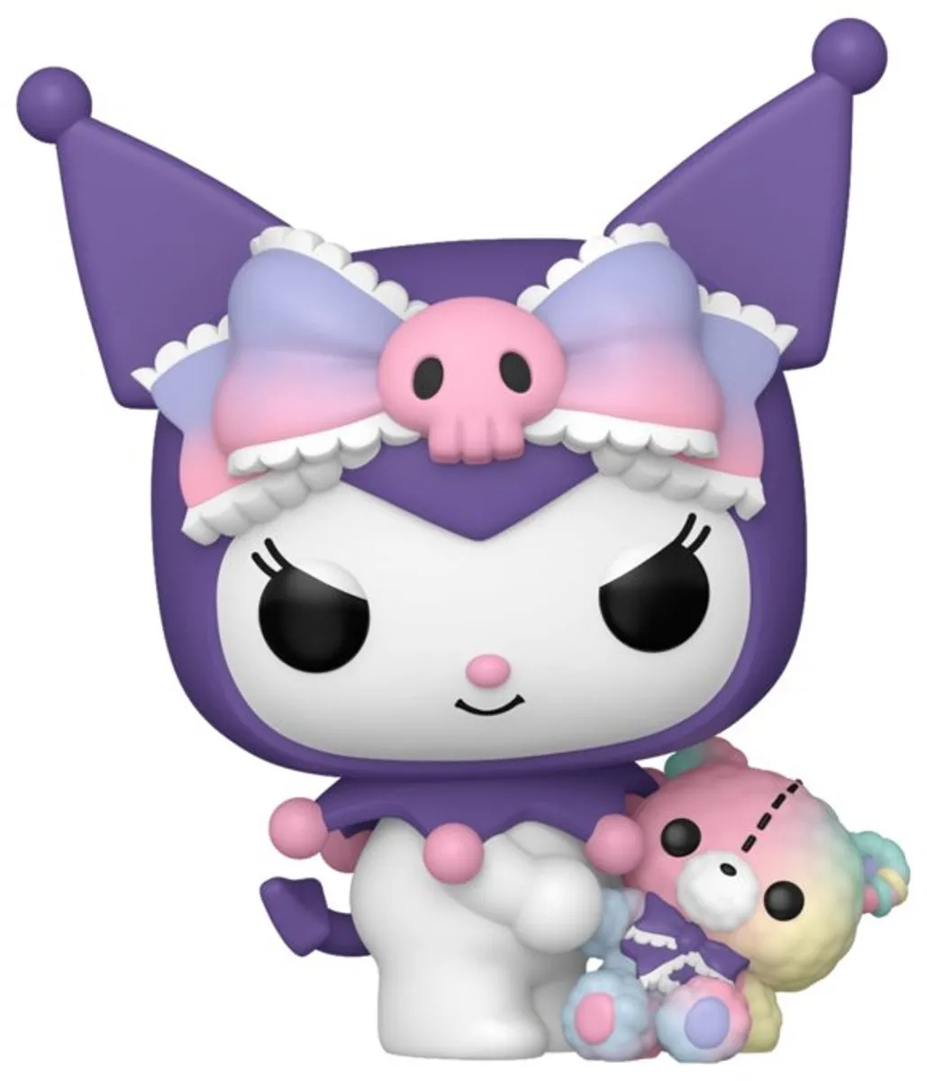 Funko Pop! Hello Kitty Kuromi met Beren Vinylfiguur - 0889698885386